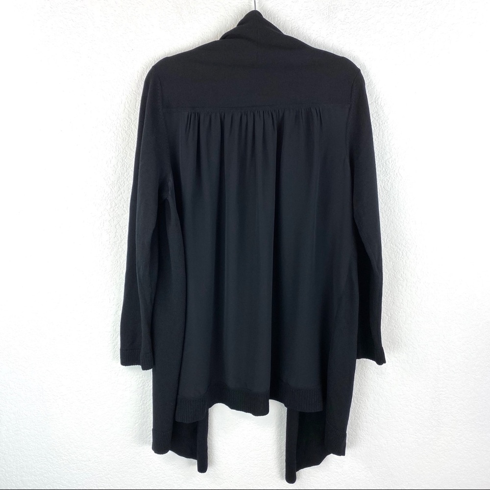 Eileen Fisher Cardigan Merino Wool and Silk Size L - Picture 2 of 7